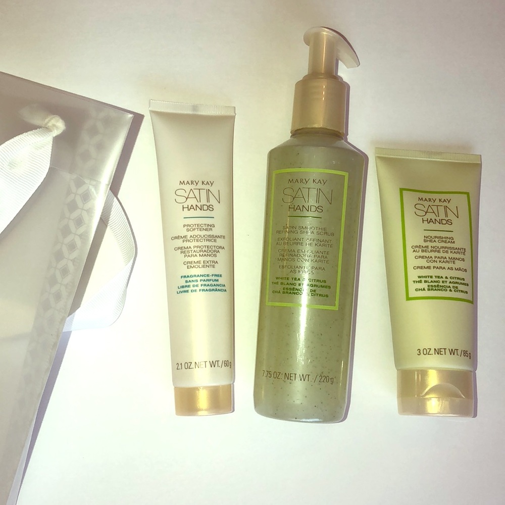 Satin Hands Set- White Tea and Citrus